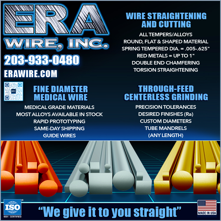 Wire Straightening and cutting, medical grade wire